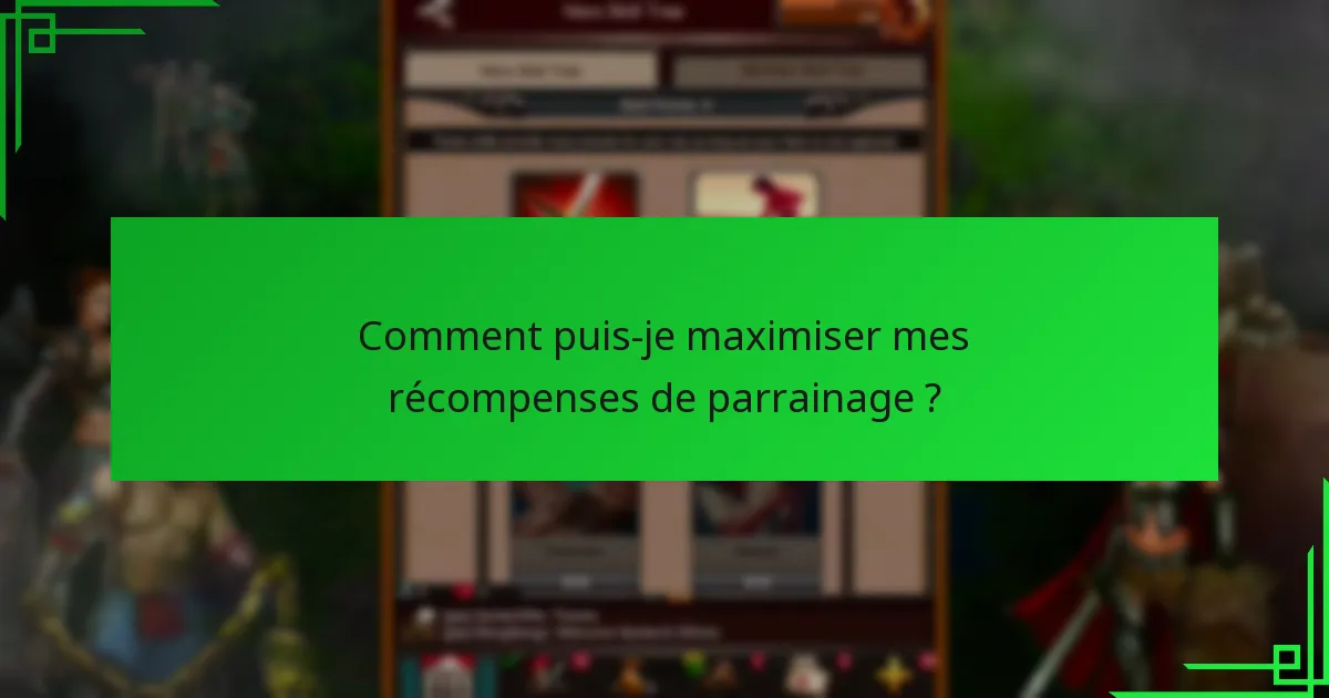 Quels sont les avantages de participer aux programmes de parrainage ?