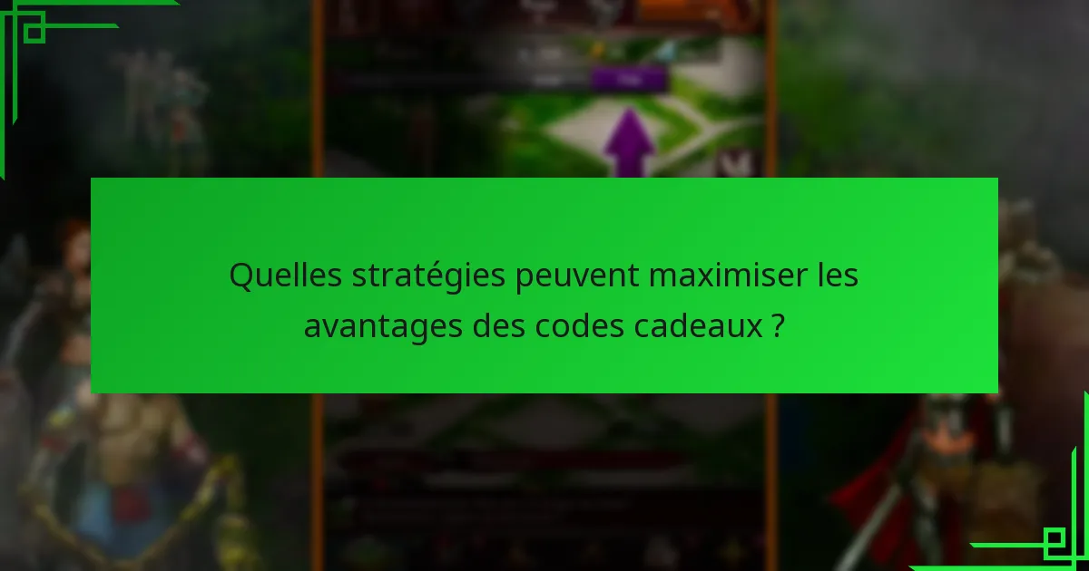 À quelle fréquence les codes cadeaux sont-ils mis à jour dans Game of War: Fire Age ?
